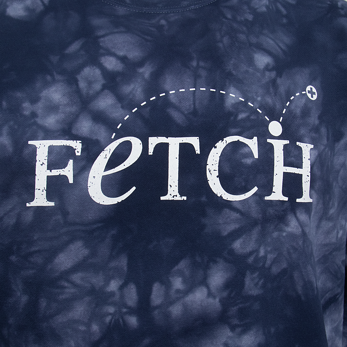 Fetch Tie-Dye Crewneck Unisex Sweatshirt