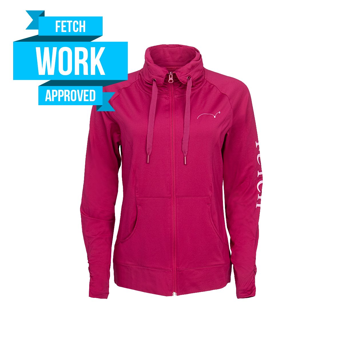 Ladies' Sport-Wick Stretch Full Zip